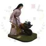Figura con Movimiento Hombre en Fogata C 91125