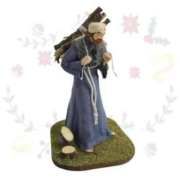 Figura con Movimiento Leñador