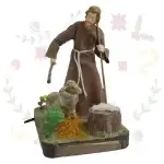 Figura con Movimiento Pastor con Oveja