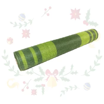 Cinta Malla Escocesa De 54Cm X 10Yd Sin Lurex