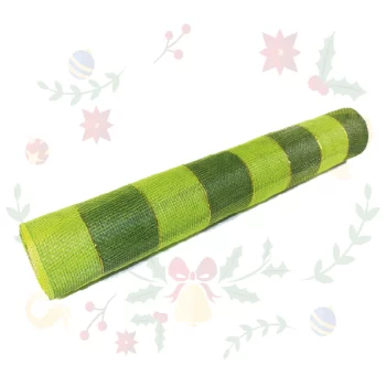 Cinta Malla Lurex Escocesa de 54Cm X 10Yd