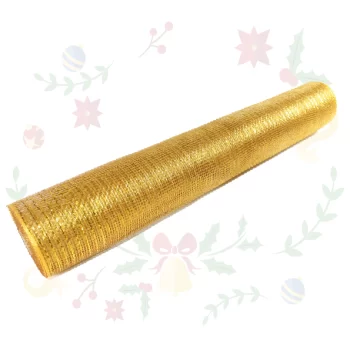Cinta Malla Con mucho Lurex de 54cm x 10yd