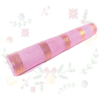 Cinta Malla Con Franjas Anchas de 54Cm X 10Yd