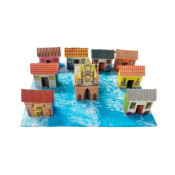 Casas Navideñas Pesebre X 12 und