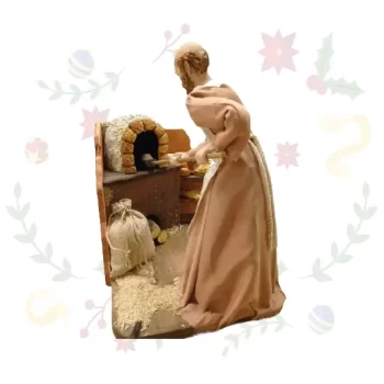 Figura con Movimiento Horno Panadero