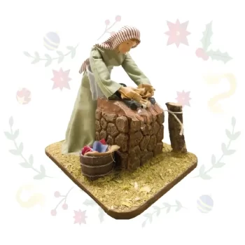 Figura con Movimiento Lavandera
