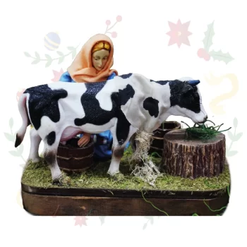 Figura con Movimiento Ordeño de Vaca